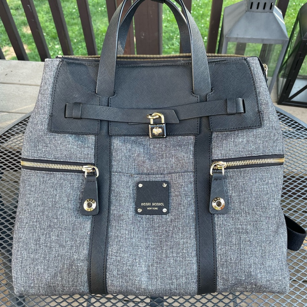 Henri Bendel large Jetsetter convertible backpack